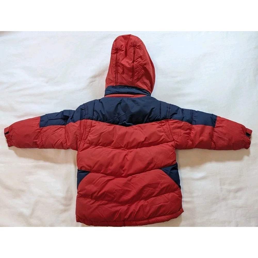 BelowZero‎ Extreme Riders Snow Jacket Kids Size 4T/L Red Navy Blue Puffer